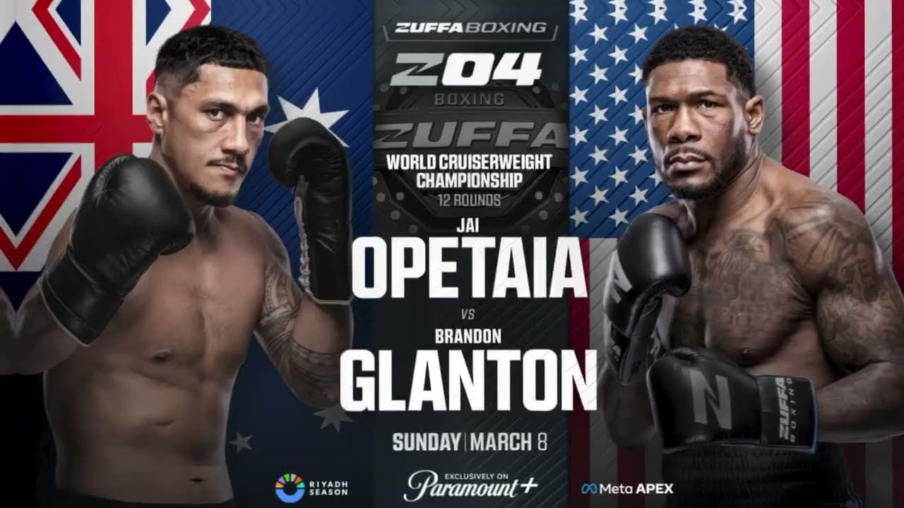 Opetaia vs. Glanton